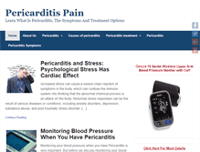 Tablet Screenshot of pericarditispain.info